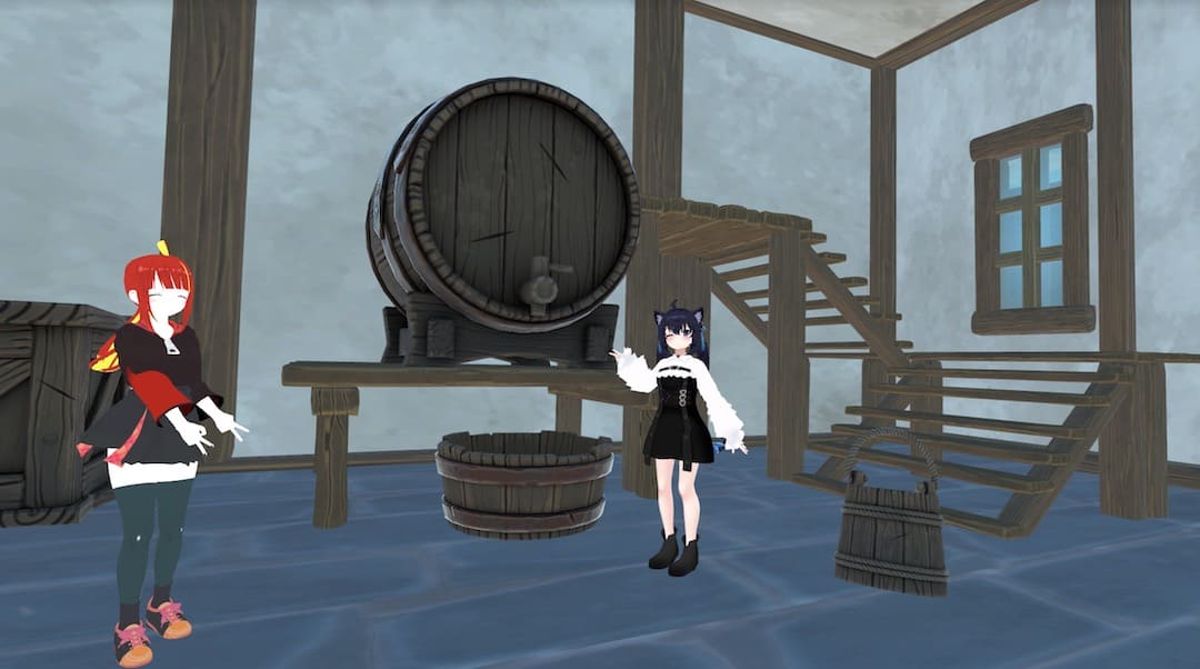 Maidens Grape Stomping 乙女の葡萄踏み　VRCワールド紹介7